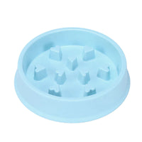 Pet Slow Food Bowl Small Dog Choke-Proof Bowl Non-Slip Slow Food Feeder Dog Rice Bowl Pet Supplies Available for Cats and Dogs